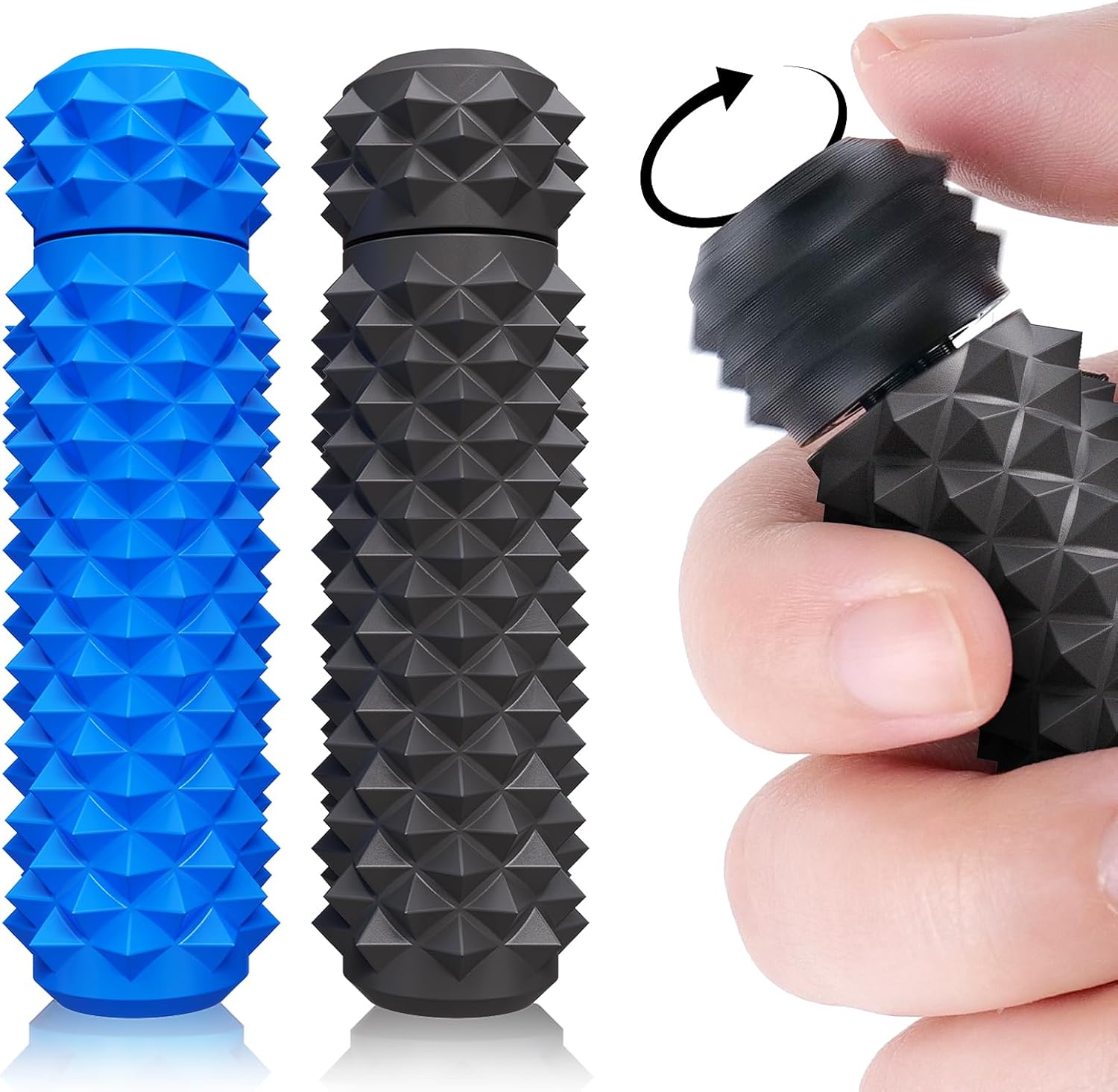 Lesong rotating spiky grippie sensory fidget toy front view