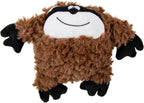 goDog Checkers Fat Rooster Squeaky Plush Dog Toy, Chew Guard Technology - White, Large - Image 14
