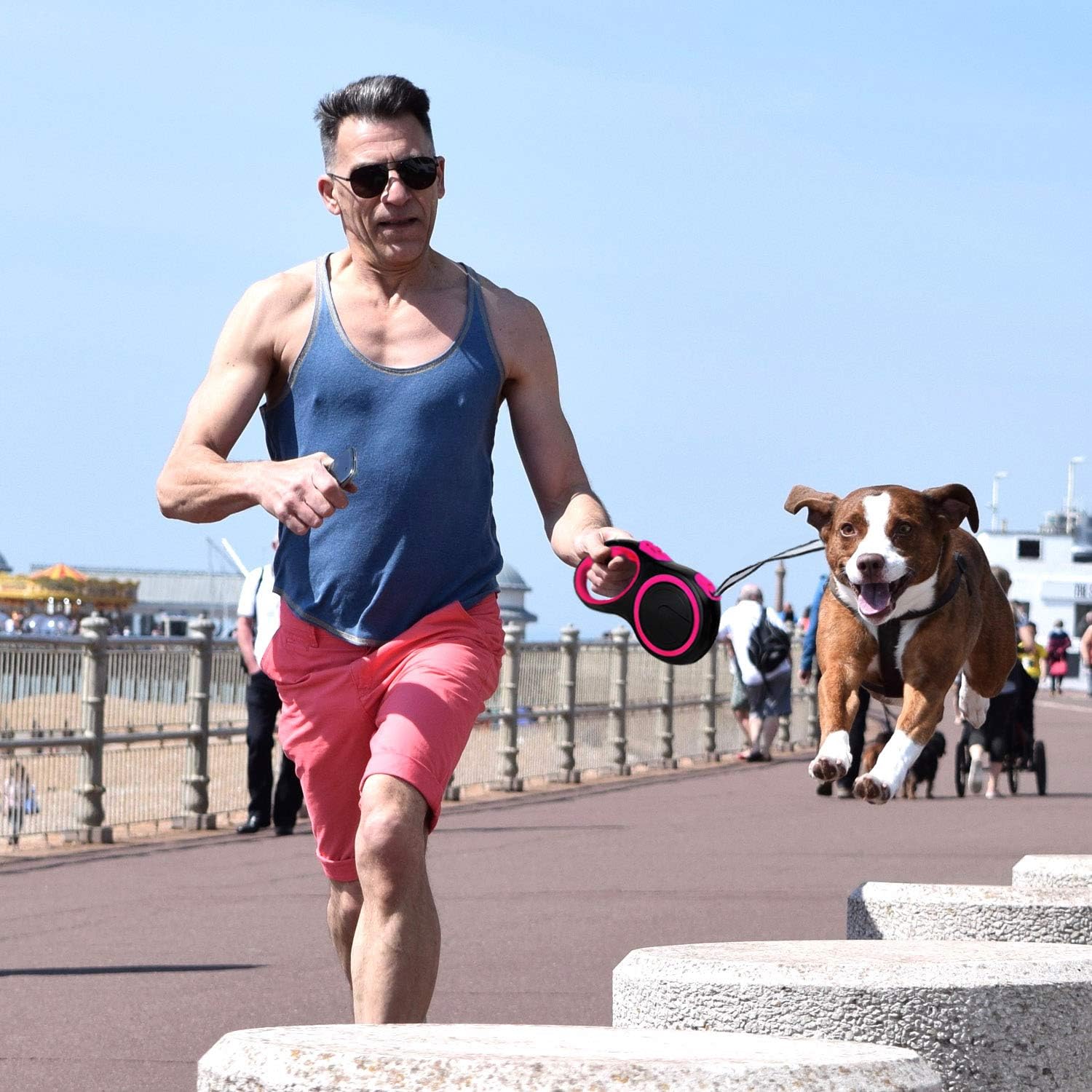 Durable internal mechanism of Segarty retractable dog lead