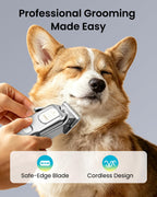 Full contents of the M&M STAR professional pet grooming kit for dogs and cats.