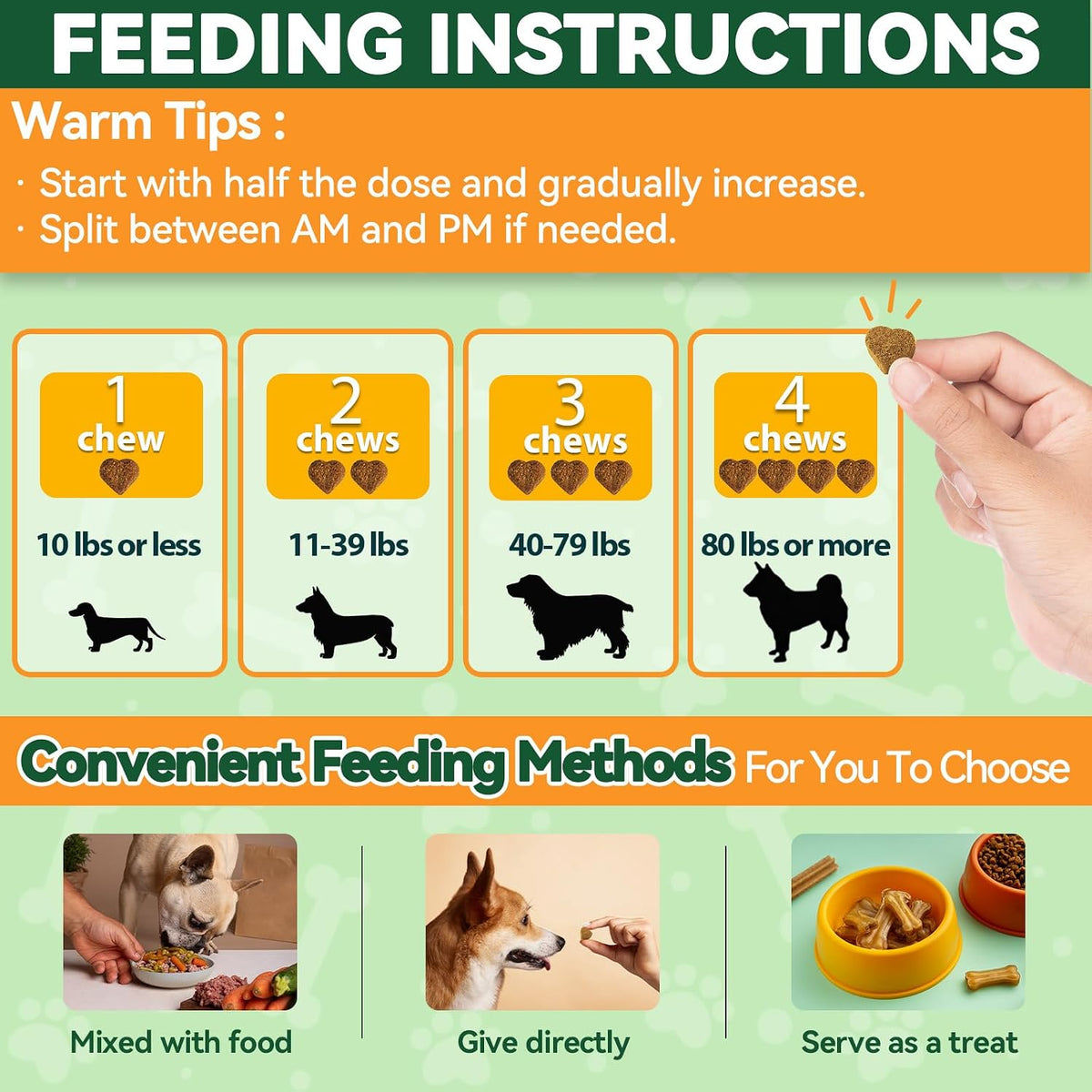 Carmelie daily pest resistance dog treats package emphasizing safe coconut oil and neem formulation.