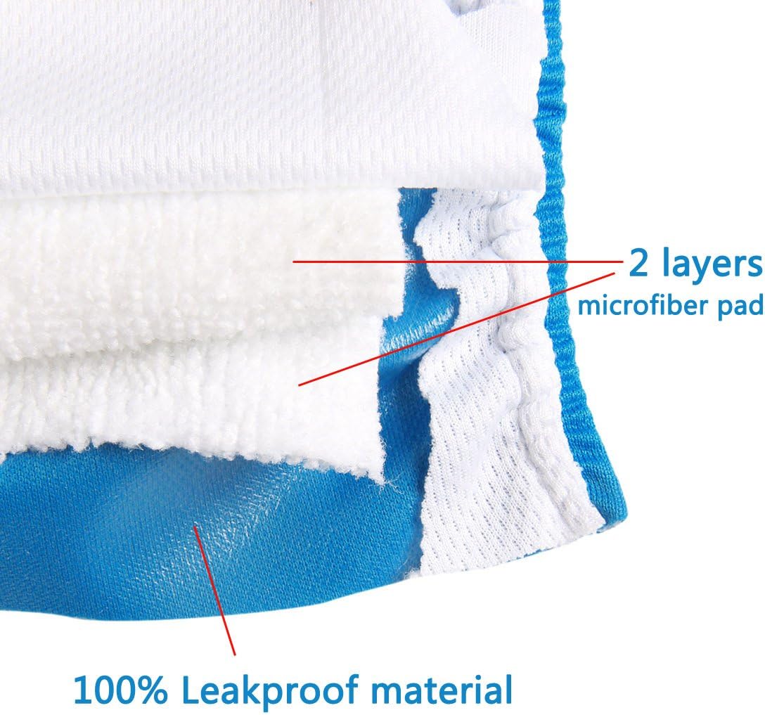 Secure adjustable hook and loop closure on blue pet wrap.