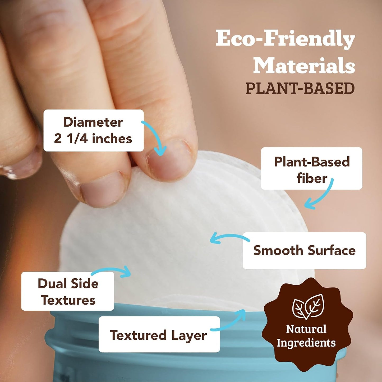 Authentic Natural Dog Company pet grooming wipes for tear stains