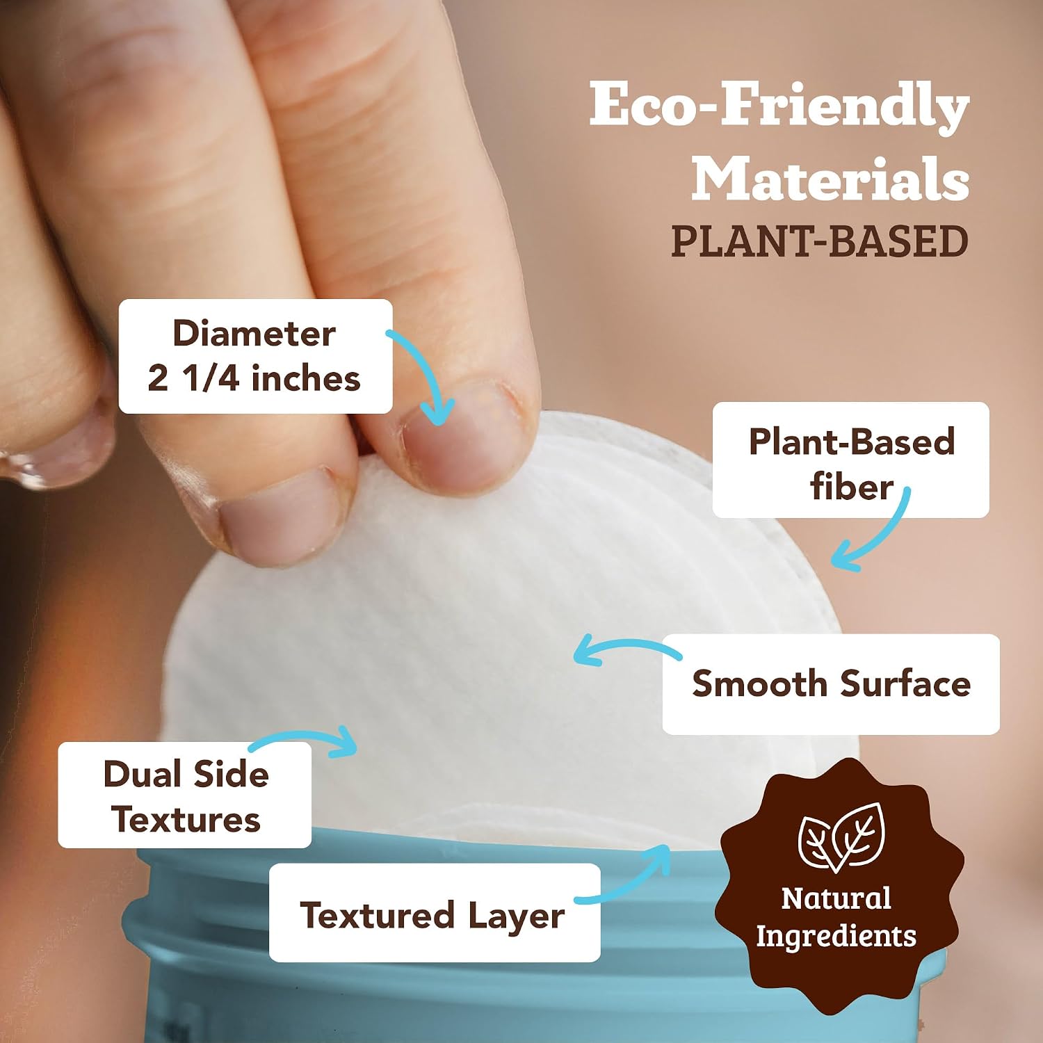 Authentic Natural Dog Company pet grooming wipes for tear stains