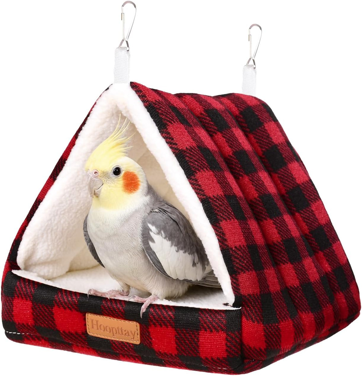 Medium Winter Warm Bird House and Bird Bed for Cage - Image 14