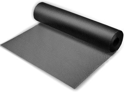 Helidrago bearded dragon tank accessories black reptile substrate mat front view