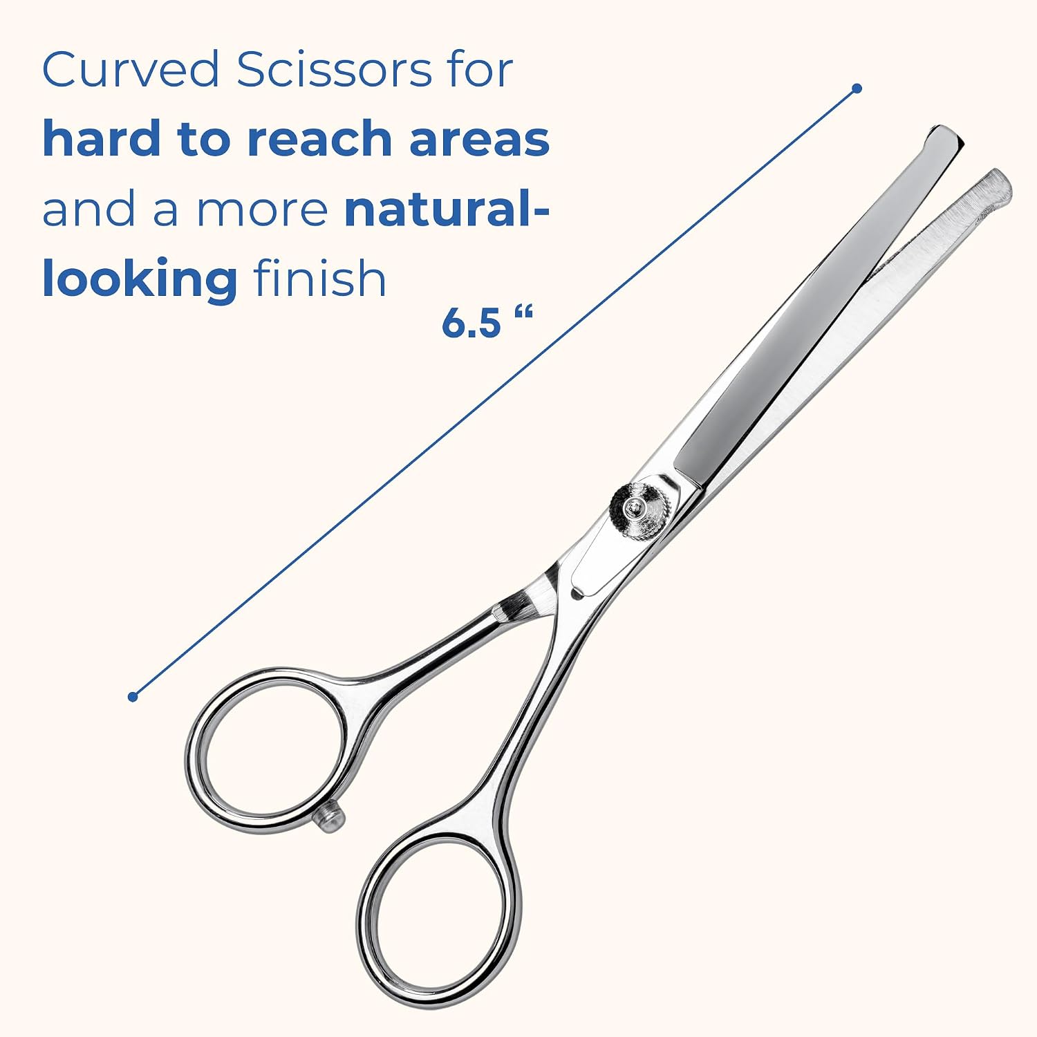 Freshly Bailey stainless steel cat grooming scissors set of two pieces