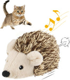 Gigwi Interactive Cat Toy Mouse, Moving Automatic Cat Toys Mice Electronic with Furry Tail, Automatic Squeaky Cat Toys for Kitten Indoor/Outdoor Exercise (Brown-Ear) - Image 9