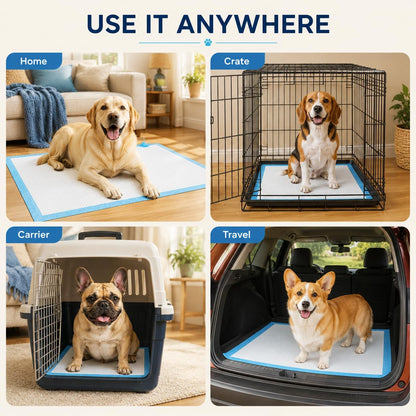 Liquid turning into gel on heavy duty dog pee pad