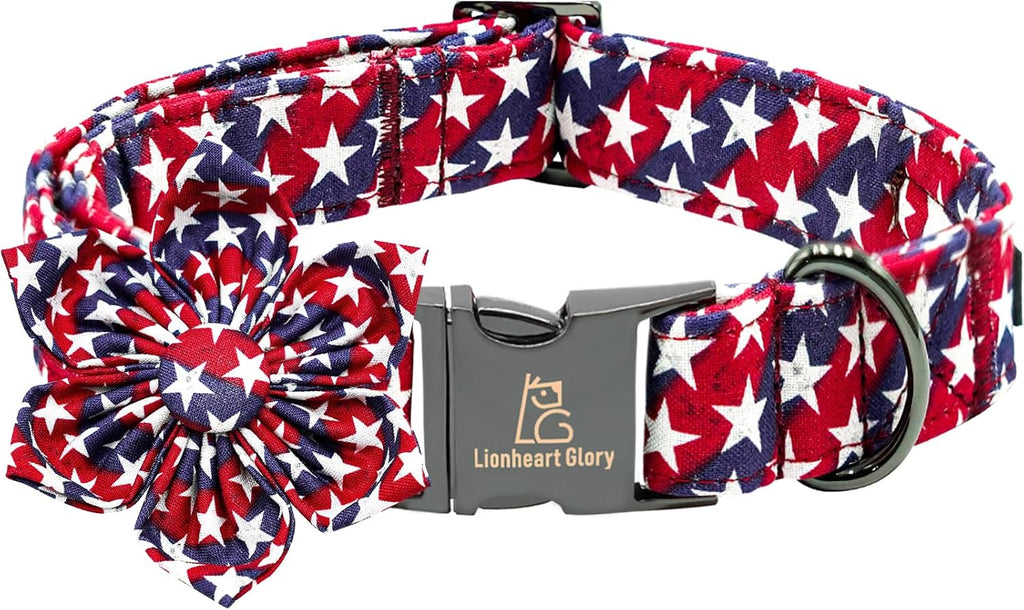 Lionheart glory Dog Bow Collar Ducky Pattern Cute Boy Collars for Small Dogs,Soft Duty Adjustable Dog Collar with Bowtie Spring Summer Puppy Collars Bows Pet Gift - Image 12