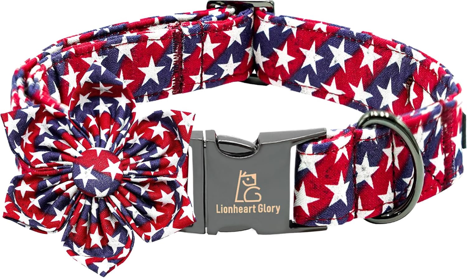 Lionheart glory Dog Bow Collar Ducky Pattern Cute Boy Collars for Small Dogs,Soft Duty Adjustable Dog Collar with Bowtie Spring Summer Puppy Collars Bows Pet Gift - Image 12