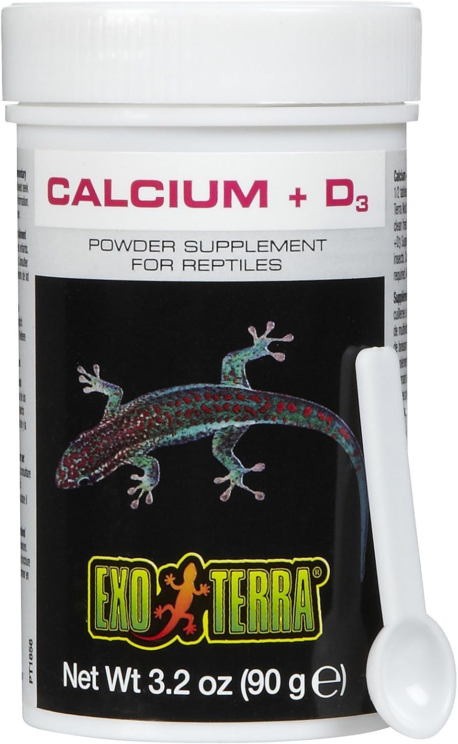 Exo Terra Calcium Plus D3 Powder supplement bottle front view