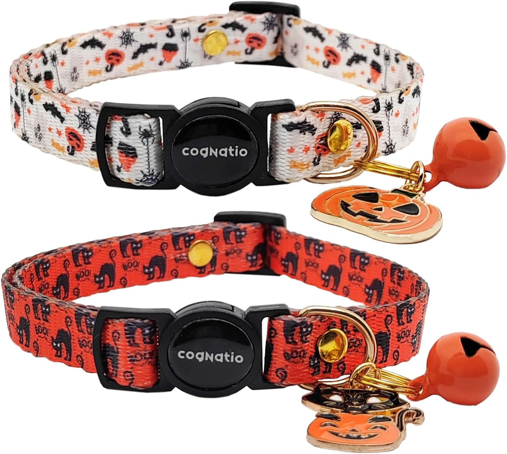 2 Pack Breakaway cat Collars with Bell,Safety Quick Release Pendant Cute Kitten Collar,Adjustable 20-30cm (Red+Rose, 20-30cm) - Image 10