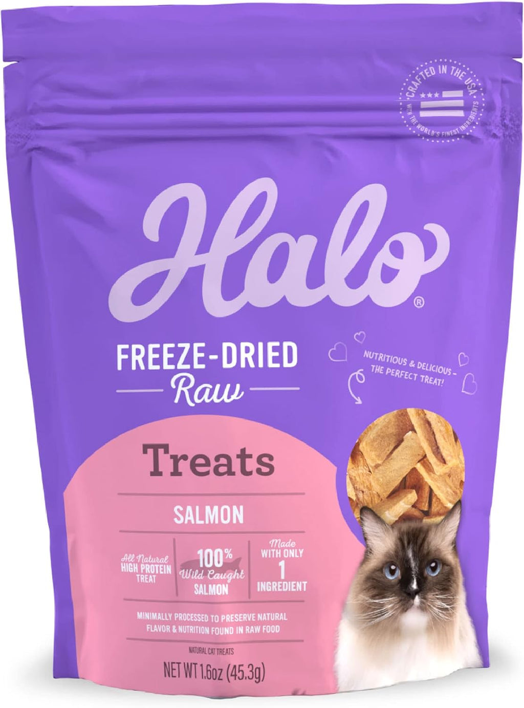 Packaging seal and jar lid for Halo pet treats