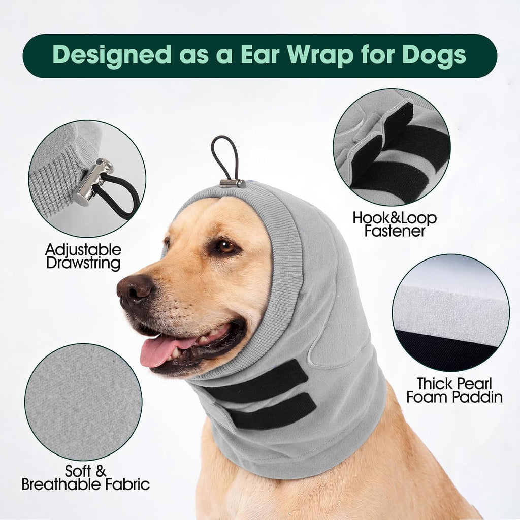 Kuoser pet calming wrap fabric detail showing breathable material.