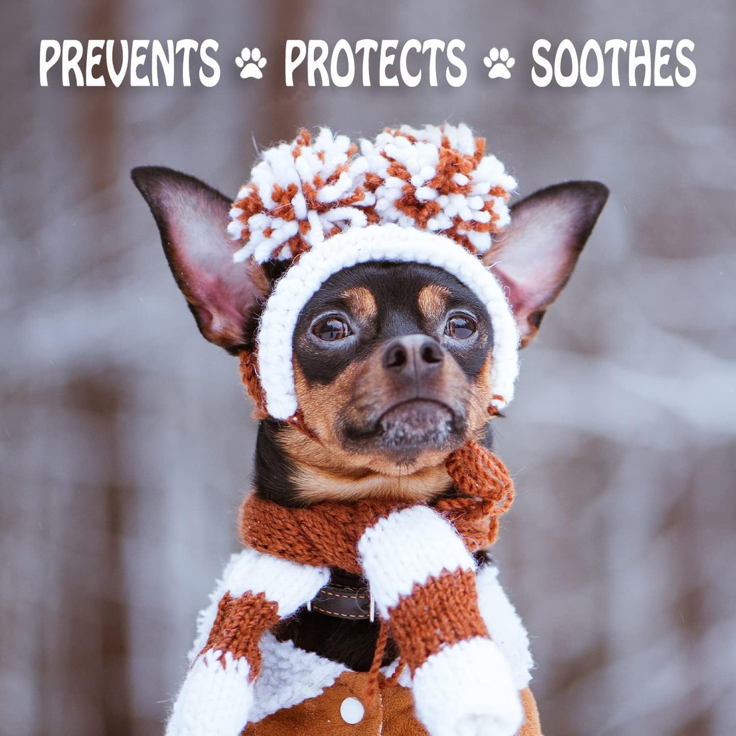 Musher's Secret paw balm for protecting dogs from hot ground