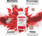 Cranberry extract and D-mannose chewable tablets for pet bladder infection prevention