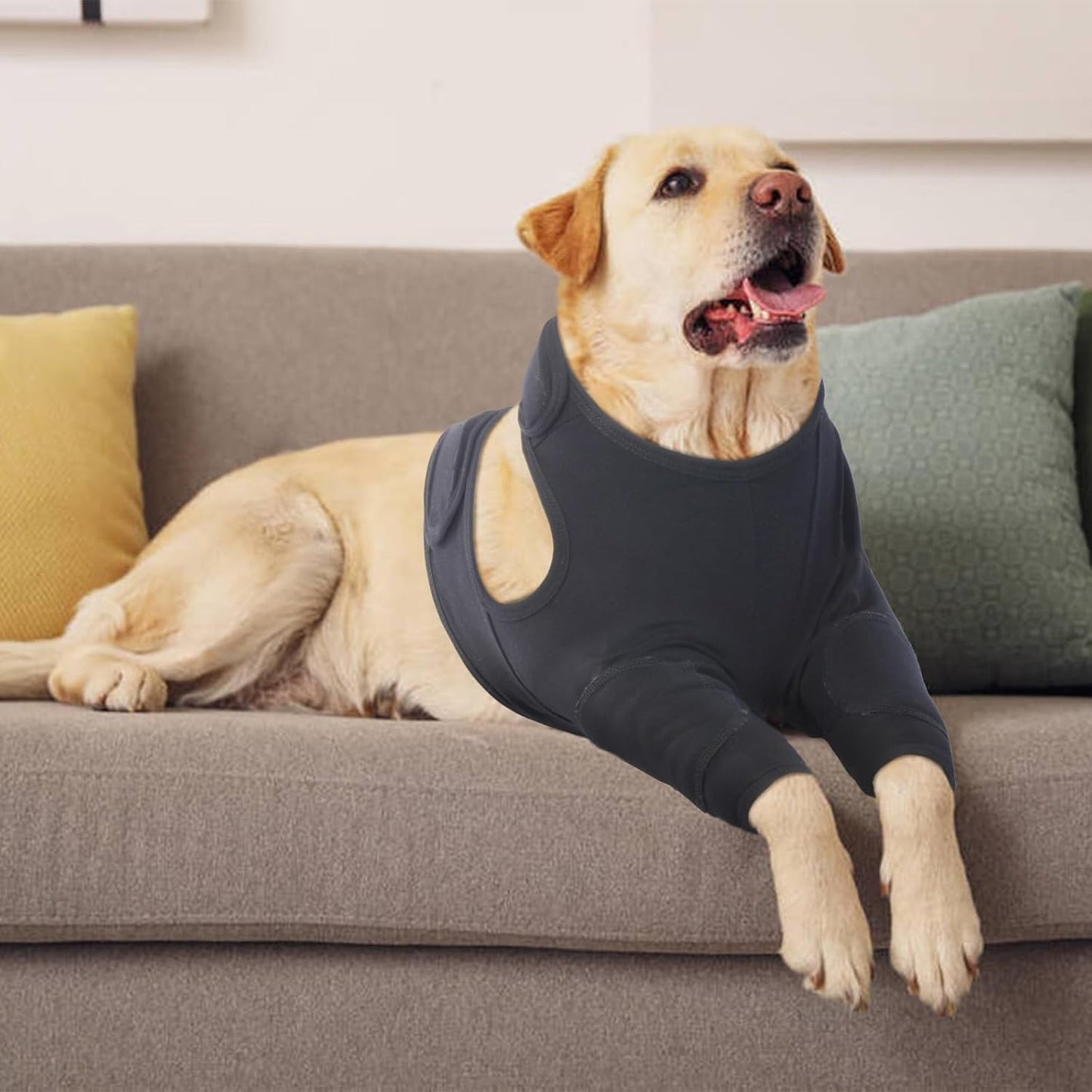 IDOMIK anti licking sleeve for dogs shoulder wound coverage
