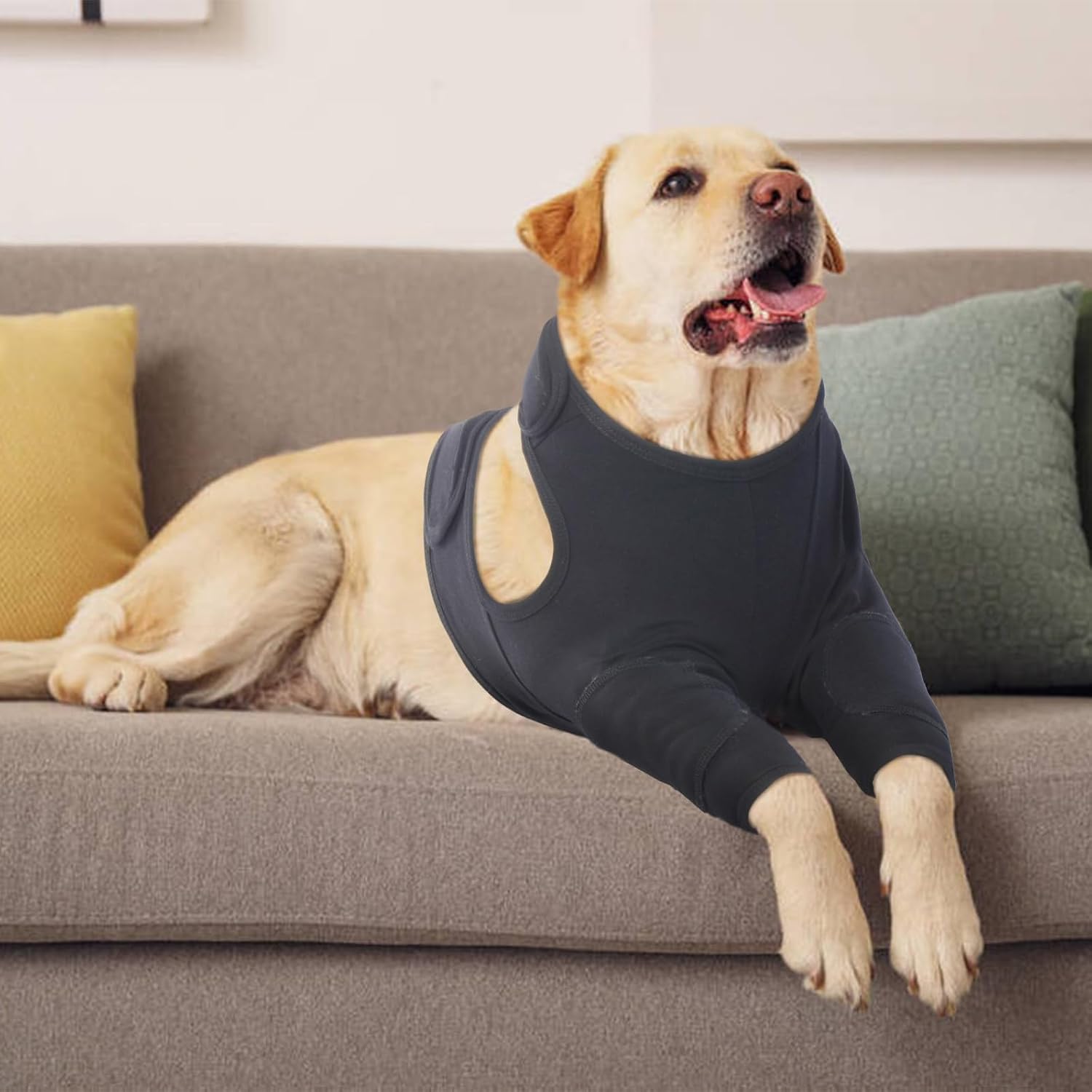 IDOMIK anti licking sleeve for dogs shoulder wound coverage