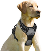 BARKBAY No Pull Dog Harness Front Clip Heavy Duty Reflective Easy Control Handle for Large Dog Walking(Black,L) - Image 11