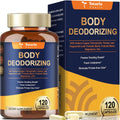 Migcopat Totaria Chlorophyll Body Deodorizing Supplement 120 capsules front view showing internal deodorant benefits.