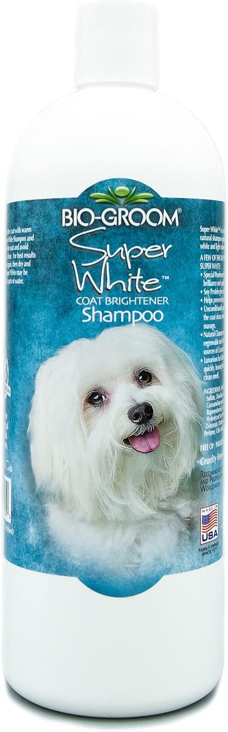 Bio-Groom Super White Dog Shampoo complete packaging setup
