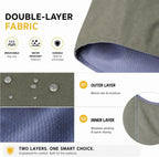 Rynvale Studio dog rain gear showing tail drawcord adjustment close up