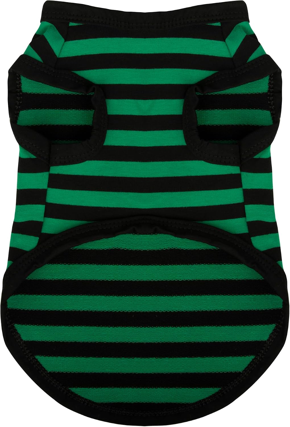 Paiaite 6-Piece Striped Shirt Set: Cotton Sleeveless Puppy Dog Shirts, Breathable Pet Apparel Tank Tops, Colorful Sweatshirts for Small & Medium Dogs - Image 12