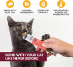 Healthy high protein cat treat packaging for Wild Eats