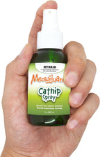 Meowijuana organic catnip spray nozzle close up