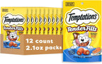 Temptations Tender Fills Crunchy and Soft Adult Cat Treats, Festive Feast Roasted Chicken Flavor, 11.6 oz. Pouch - Image 13