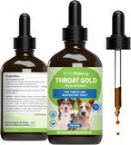 Pet Wellbeing Throat Gold for Dogs - Supports Collapsed Trachea & Throat Discomfort with Mullein & Slippery Elm for Kennel Cough - NASC Certified & Vet-Formulated 2 oz Liquid Formula - Image 10