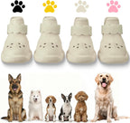 Dog Shoes for Hot Pavement and Snow - Waterproof, Non-Slip, Breathable Booties with Adjustable Straps for Small Medium, and Large Dogs (Pink, S) - Image 12