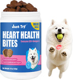 Just Try Coenzyme Q10 coq10 Bites for Cats - Advanced q10 & Taurine Cat Treats for Feline Heart Health - Chicken Flavored - Supports Heart Function - 300 Count - Image 11