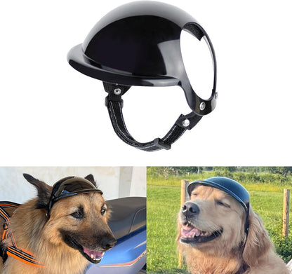 Namsan Dog Helmets for Small Dogs, Small Dog Helmet with Ear Holes, Pet Helmets with Clear Lens, Puppy Helmet Visor for Outdoor Motorcycle Bike Traveling, Pet Hat Head Protection, Adjustable, S - Image 11