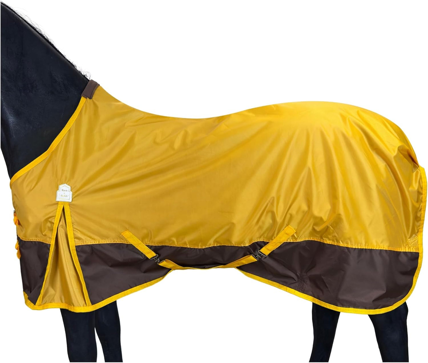 BARN & STABLE 420D Ripstop Lightweight Horse Turnout Sheet, No Fill, Water-Resistant & Breathable Horse Blanket for Spring and Mild Weather, with Anti-Rub Fleece Withers - Image 9