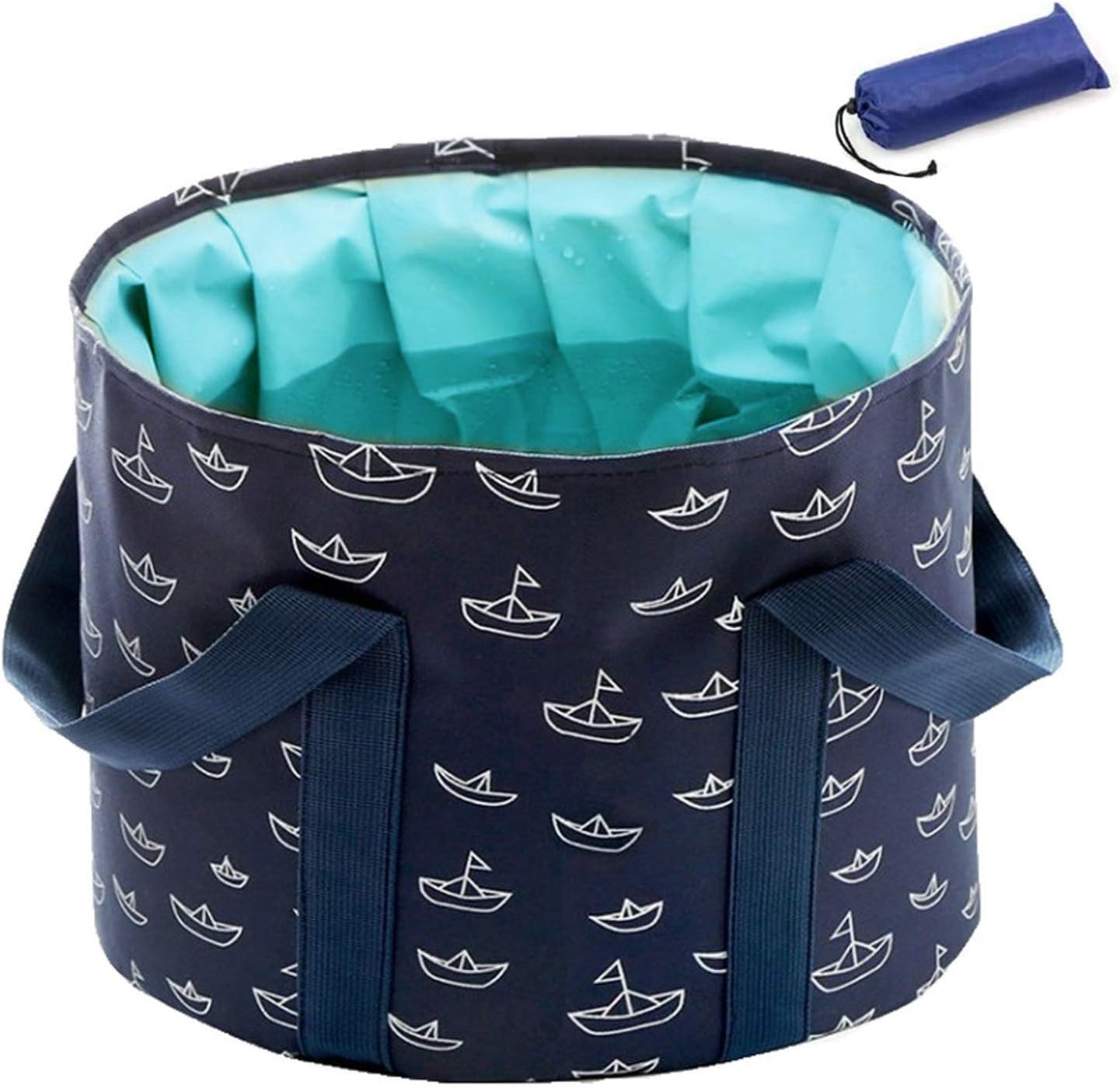 Absok collapsible foot soaking bucket front view for home spa
