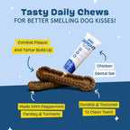 Barkbox Bright durable chew sticks with scrubbing ridges