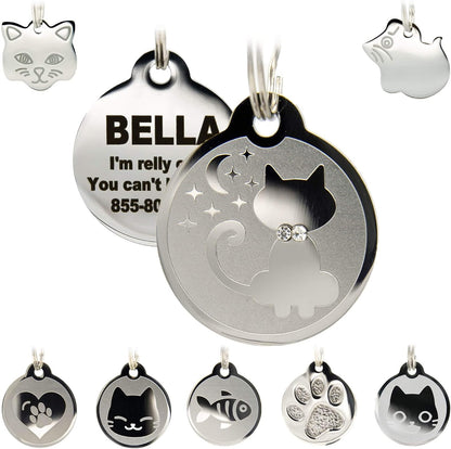 PetANTastic premium authentic USA imported cat ID tag details