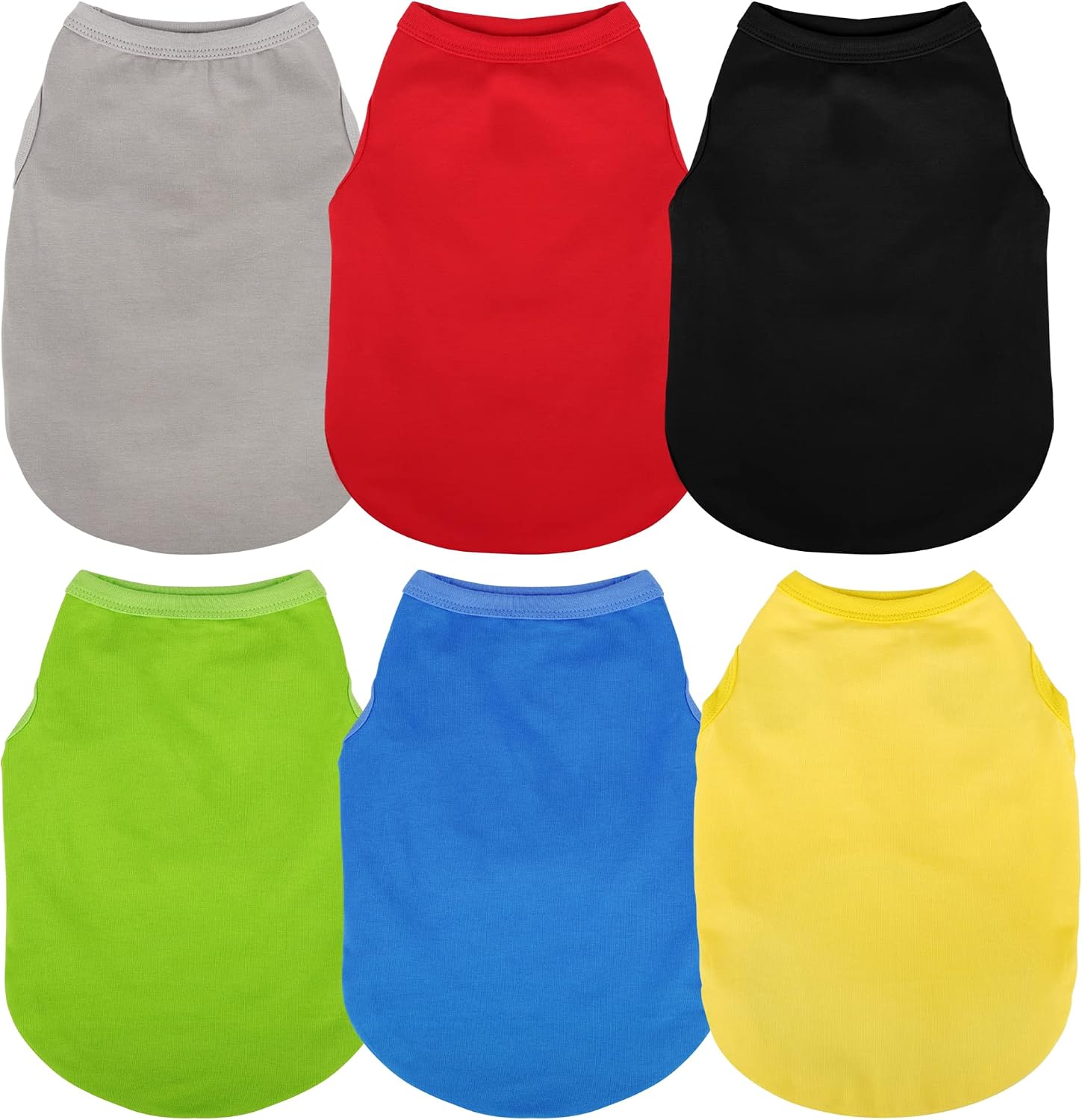 Upgrade Your Pup's Wardrobe: Sleek Solid-Colored Dog Shirt Tank Top, Perfect for Small to Medium Dogs, Offering Simple Style and Comfort Black M - Image 13