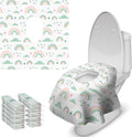 Blissful Diary disposable toilet seat covers 20 count front package view