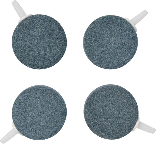 Pawfly aquarium air stone disc front view oxygen diffuser for fish tank