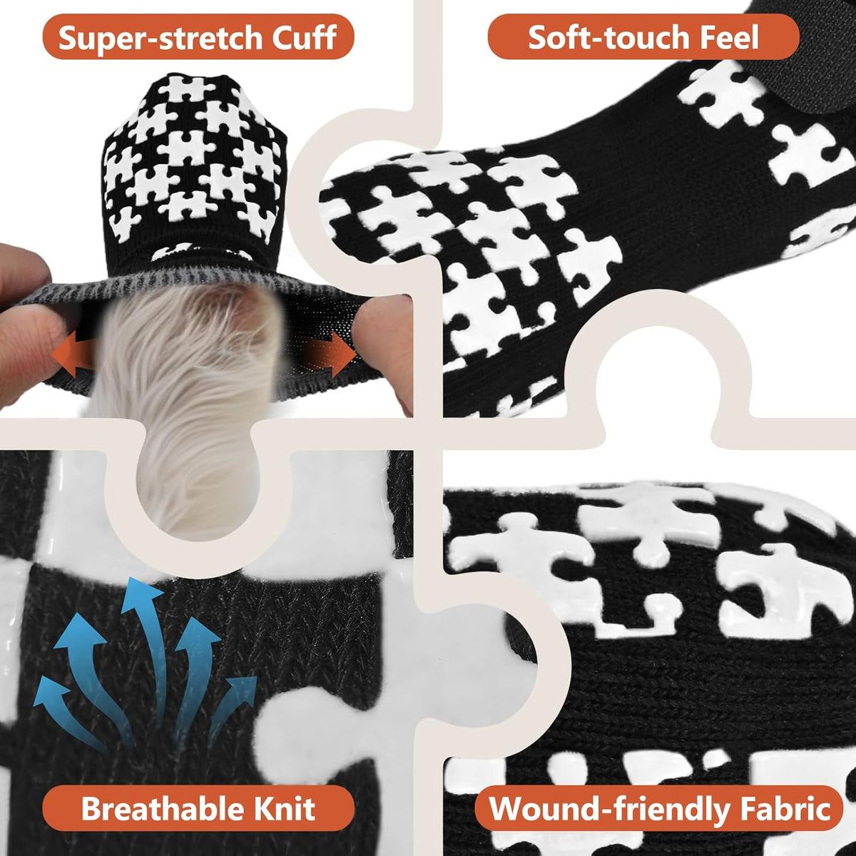 Adjustable strap detail on Rouwinne dog paw protectors