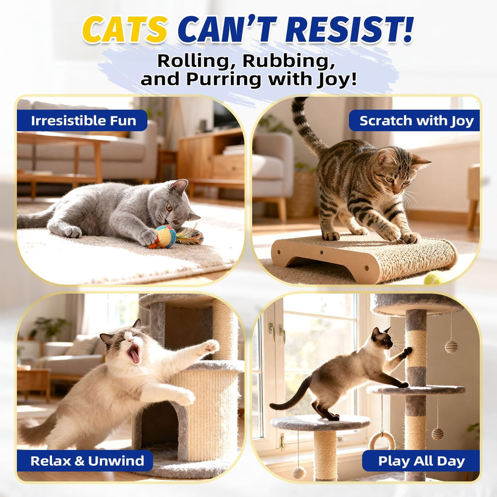 Catnip and silvervine blend calming spray for multi cat households