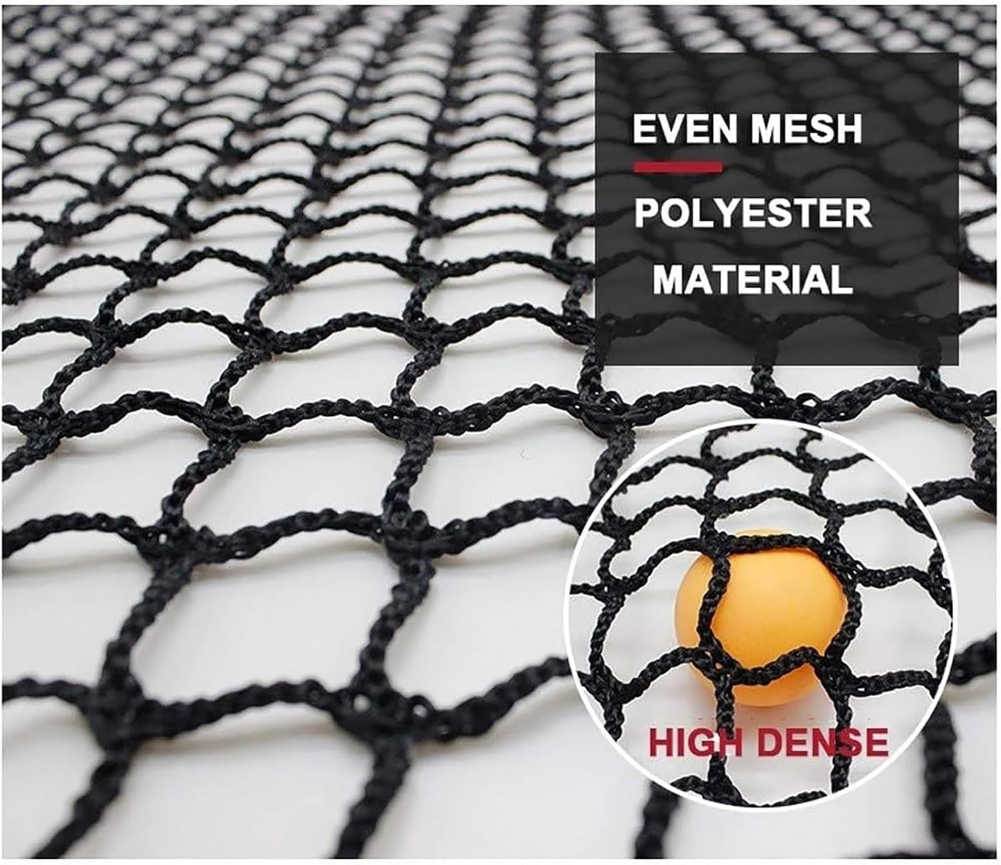 Detailed view of the 3.5 millimeter rope thickness