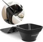 FRAMAR Toning Tub hair dye bowl front view showcasing the black mixing bowl and suction cup sleeve.