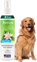 TropiClean Dog Perfume, Long Lasting Papaya Cologne, Deodorizing Spray for Smelly Dogs, After Bath Detangling Spray with Vitamin E, Safe for Cats, 8oz. - Image 13