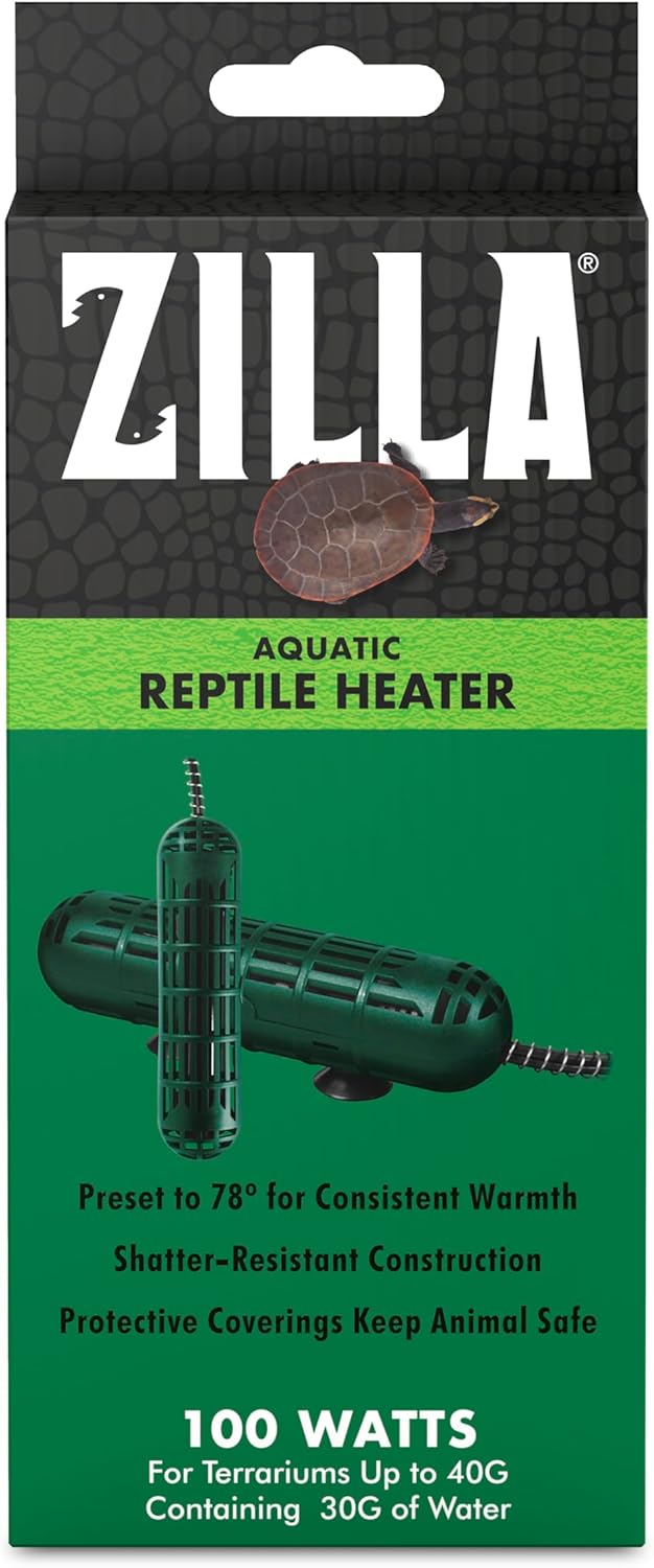 Zilla Aquatic Reptile Heater 100 Watt front view