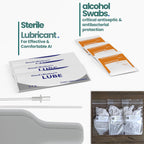 Good Harbor pet canine artificial insemination kit components laid out neatly