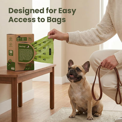 Premium heavy duty tear resistant puppy cleanup bags